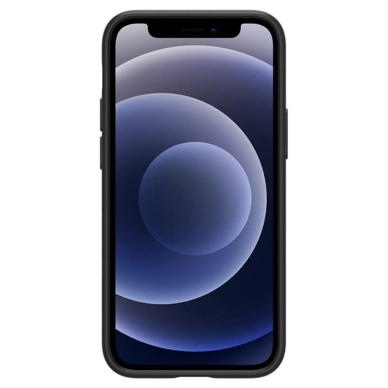 Чехол-накладка Spigen Thin Fit для Apple iPhone 12 Mini Black (ACS01739)