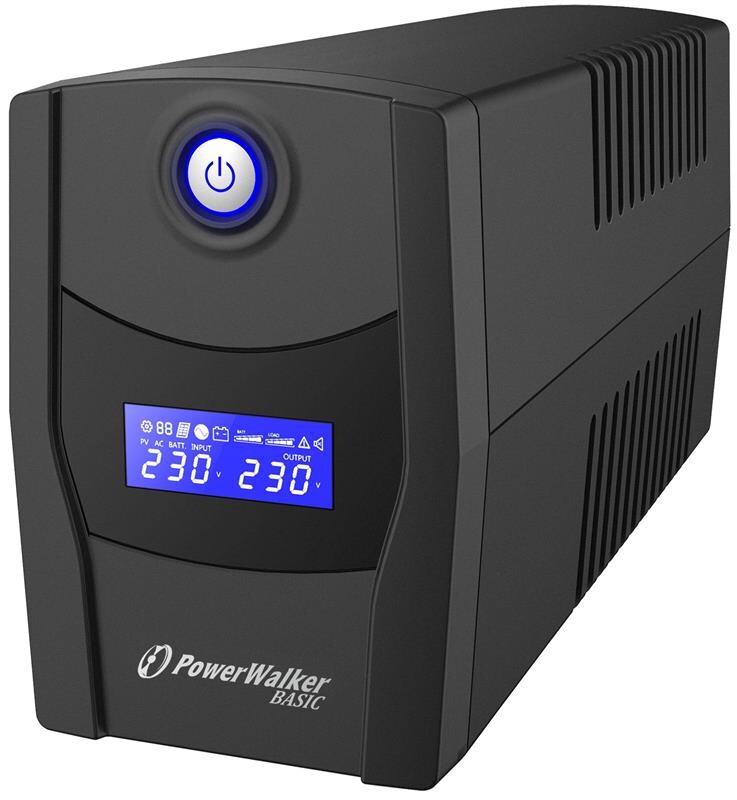 ИБП PowerWalker Basic VI 1000 STL 1000VA, 2xSchuko, USB (10121074)