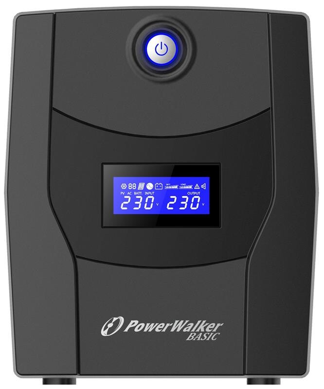 ИБП PowerWalker Basic VI 2200 STL 2200VA, 4xSchuko, USB (10121077)