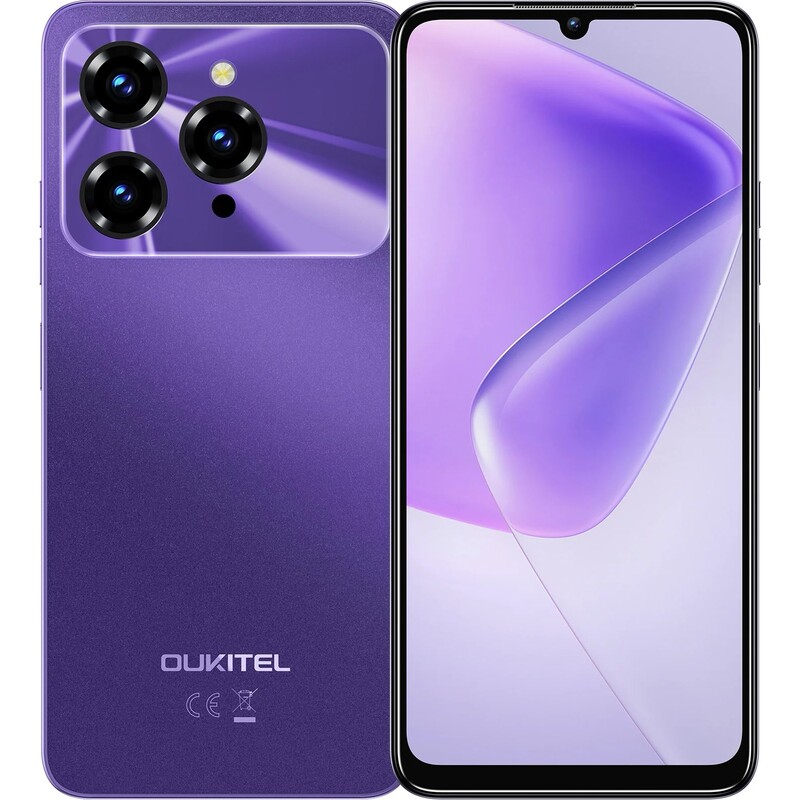 Смартфон Oukitel C6 12/512GB Purple (6941749823854)