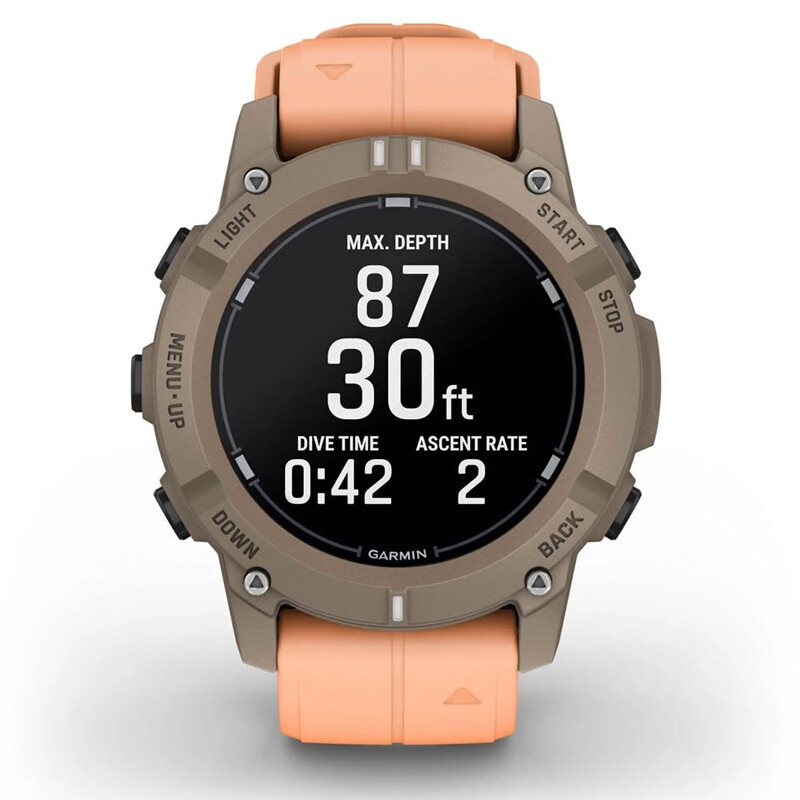 Смарт-годинник Garmin Descent G2 Paloma with Shell Pink Band (010-02986-01)