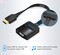 Фото - Адаптер Vention Flat HDMI - VGA (M/F), зі звуком і живленням, 0.15 м, чорний (42161) | click.ua