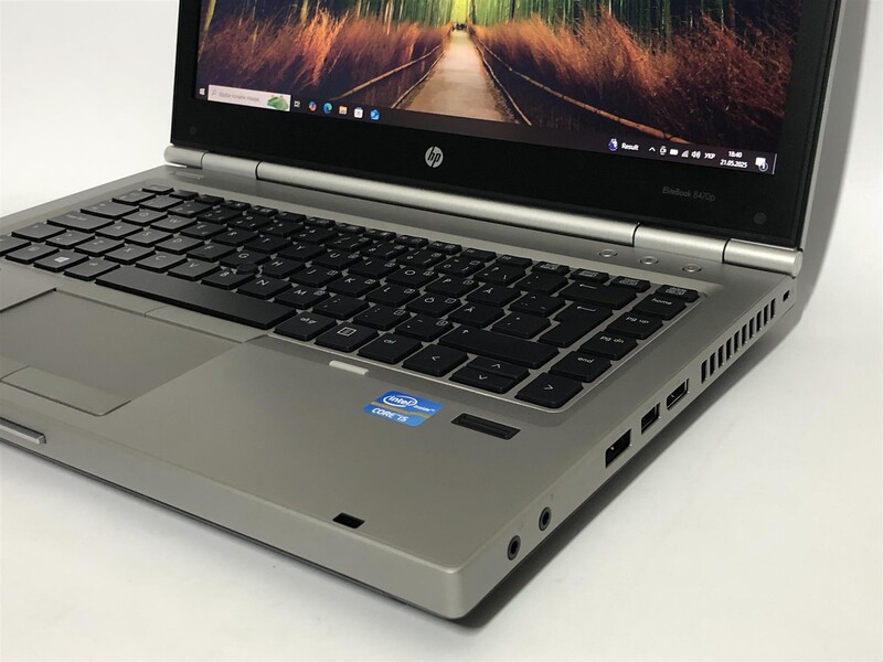 Ноутбук HP Elitebook 8470p / 14" (1600x900) / i5-3320M / 8GB / 320GB HDD / Win10Pro / сканер відбитка - Б/в