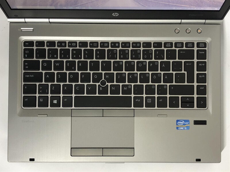 Ноутбук HP Elitebook 8470p / 14" (1600x900) / i5-3320M / 8GB / 320GB HDD / Win10Pro / сканер відбитка - Б/в
