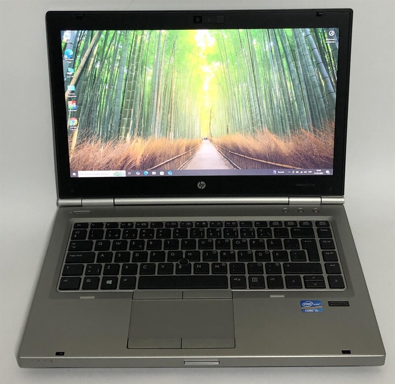 Ноутбук HP Elitebook 8470p / 14" (1600x900) / i5-3320M / 8GB / 320GB HDD / Win10Pro / сканер відбитка - Б/в