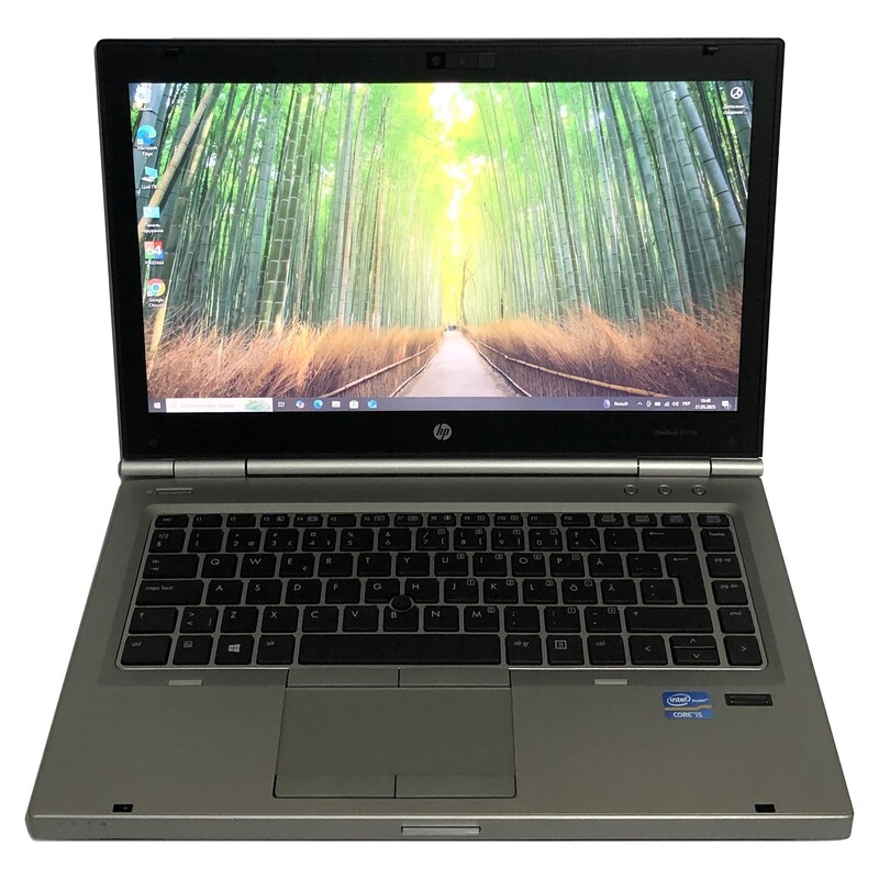 Ноутбук HP Elitebook 8470p / 14" (1600x900) / i5-3320M / 8GB / 320GB HDD / Win10Pro / сканер відбитка - Б/в