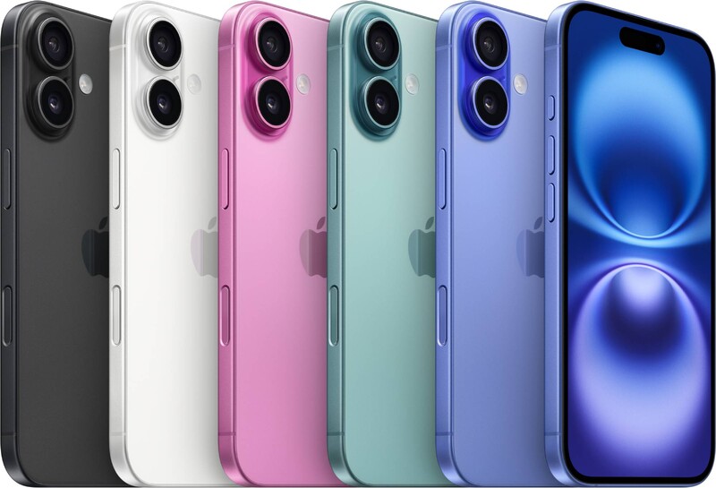 Смартфон Apple iPhone 16 128GB Ultramarine (MYEC3SX/A)