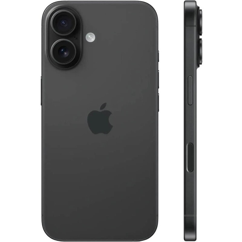 Смартфон Apple iPhone 16 128GB Black (MYE73SX/A)