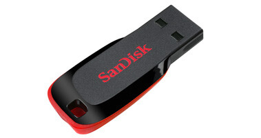 Флеш-накопитель USB 16GB SanDisk Cruzer Blade (SDCZ50-016G-B35)