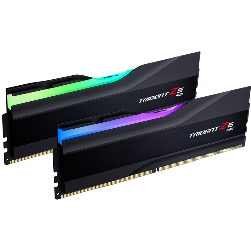 Модуль пам`ятi DDR5 2x16GB/6400 G.Skill Trident Z5 RGB Black (F5-6400J3039G16GX2-TZ5RK)