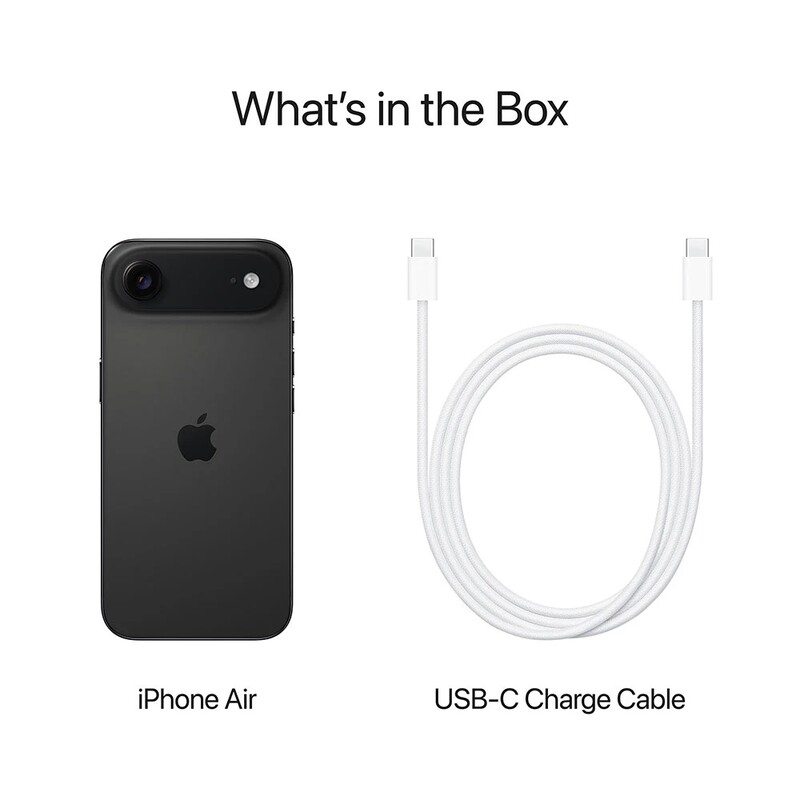 Смартфон Apple iPhone Air 256GB Space Black (MG2L4AF/A)