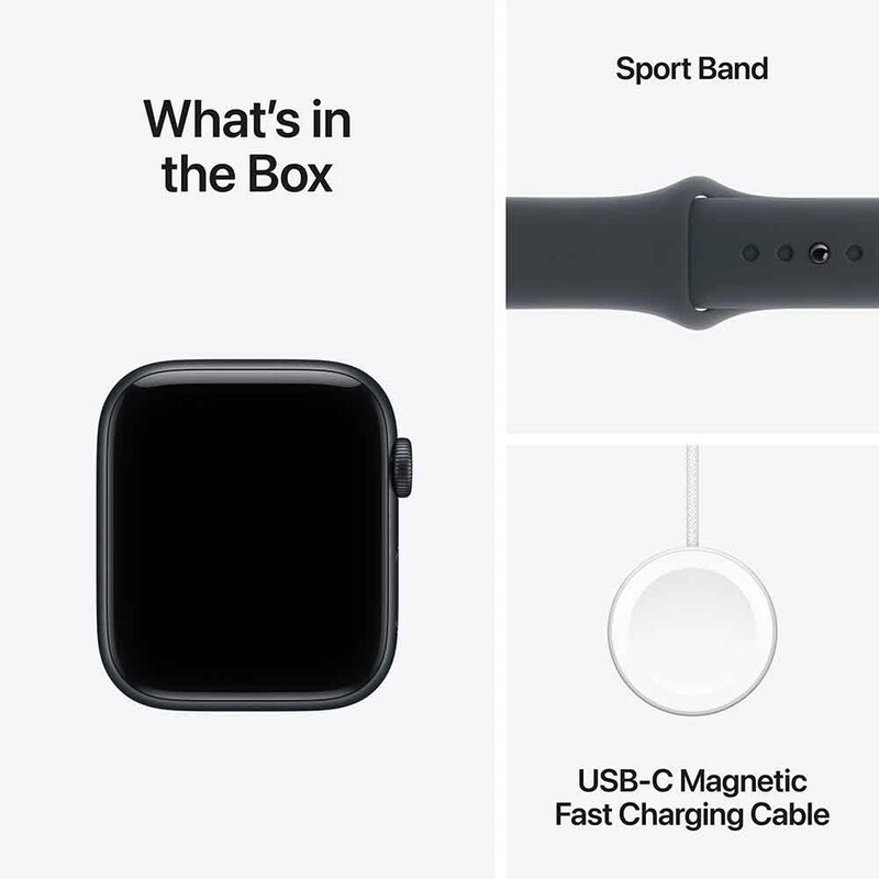 Смарт-годинник Apple Watch SE 3 GPS 40mm Midnight Aluminium Case with Midnight Sport Band - M/L (MEHC4RK/A)