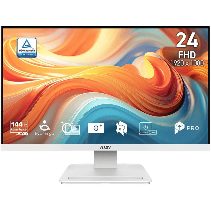 Монитор MSI 23.8" Pro MP241W E14V VA White 144Hz