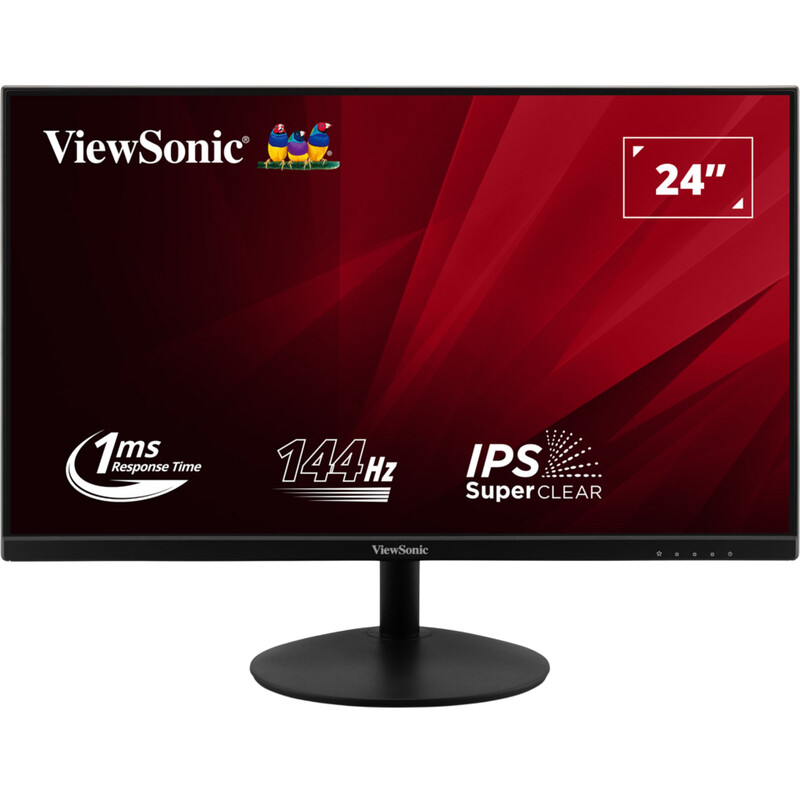 Монітор ViewSonic 23.8" VA24E2-H IPS Black 144Hz