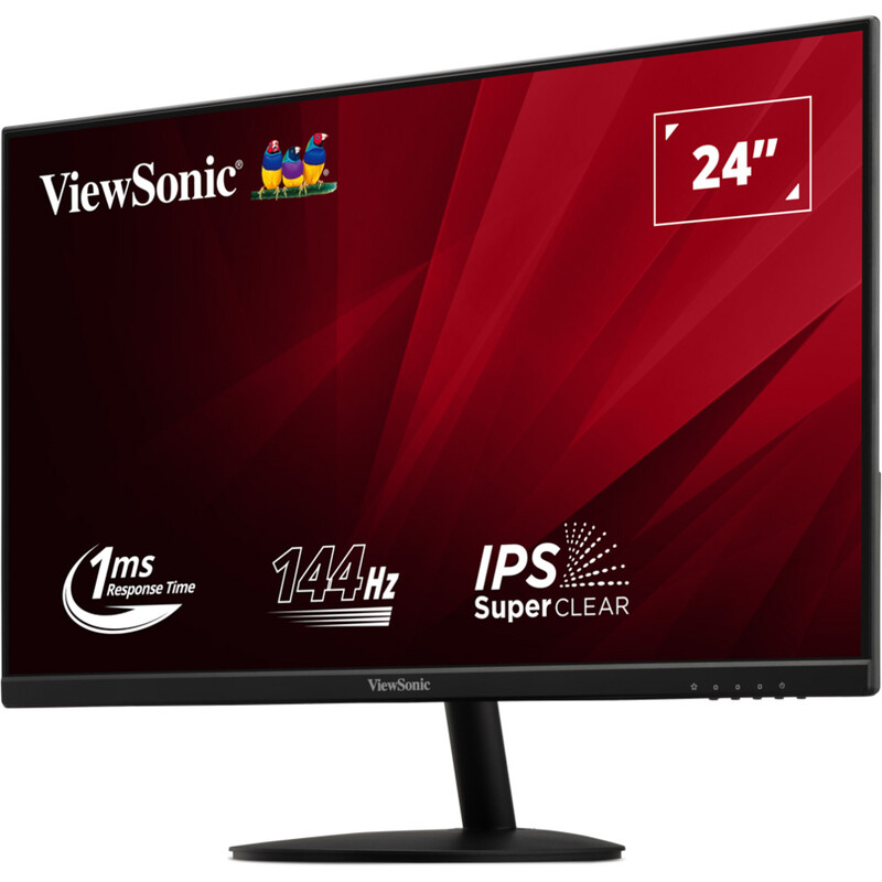 Монітор ViewSonic 23.8" VA24E2-H IPS Black 144Hz