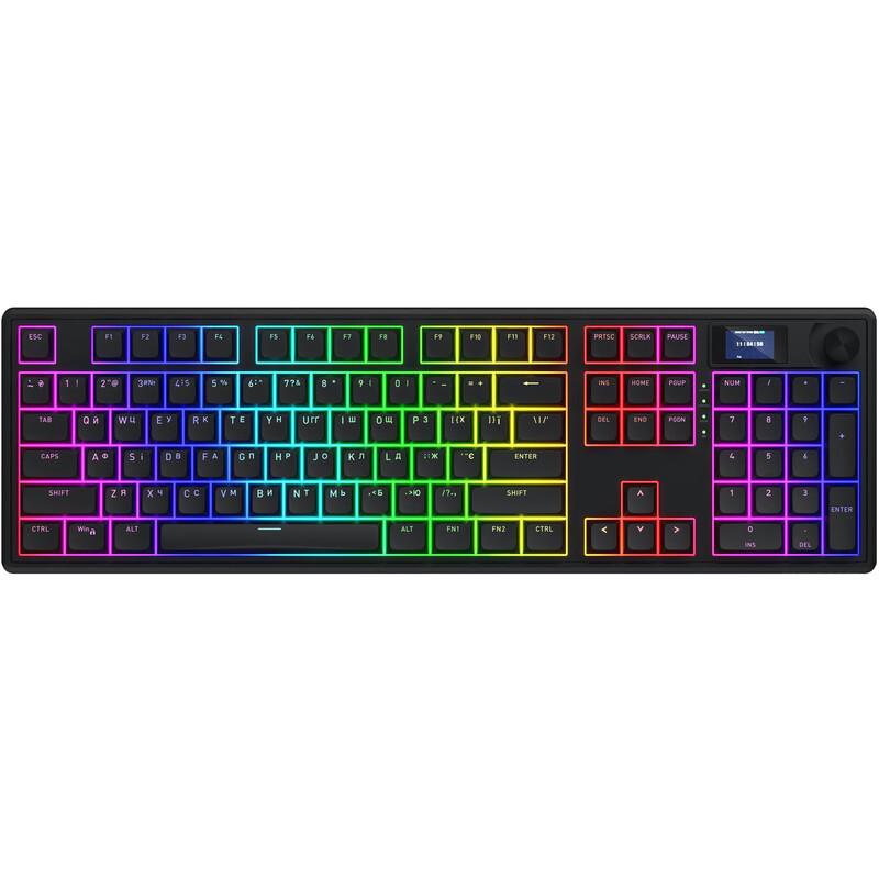 Клавіатура бездротова Hator Skyfall 100 Pro Wireless Black (HTK4101UA)