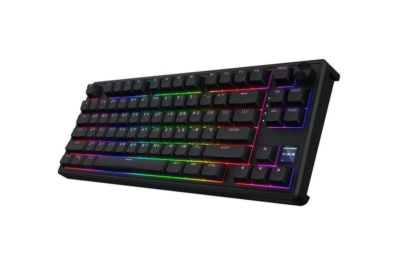 Клавиатура беспроводная Hator Skyfall 80 Pro Wireless Black (HTK4181UA)
