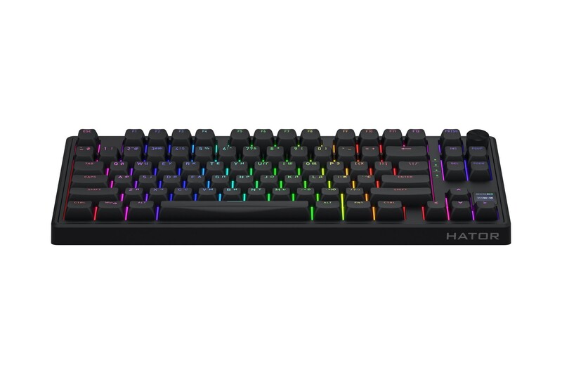 Клавиатура беспроводная Hator Skyfall 80 Pro Wireless Black (HTK4181UA)