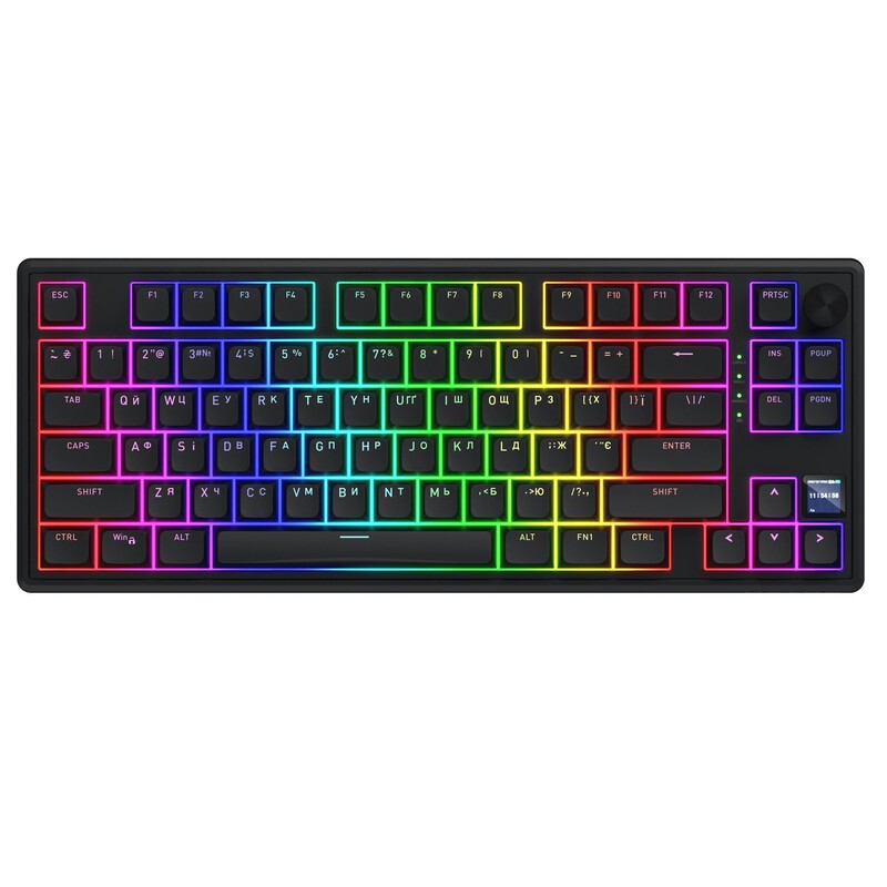 Клавиатура беспроводная Hator Skyfall 80 Pro Wireless Black (HTK4181UA)
