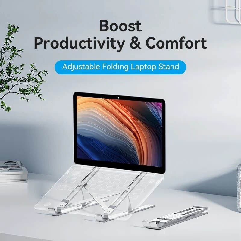 Підставка для ноутбука Vention X-type Stand Silver Aluminum Alloy (KDMI0)