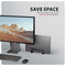 Фото - Підставка для ноутбука Axagon Vertical Stand for Laptops & Tablets Black (STND-VB) | click.ua