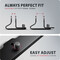 Фото - Підставка для ноутбука Axagon Vertical Stand for Laptops & Tablets Black (STND-VB) | click.ua