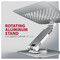 Фото - Підставка для ноутбука Axagon Rotating Aluminum Stand for Laptop & Tablet Silver (STND-LR) | click.ua