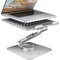 Фото - Підставка для ноутбука Axagon Rotating Aluminum Stand for Laptop & Tablet Silver (STND-LR) | click.ua