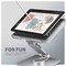Фото - Підставка для ноутбука Axagon Rotating Aluminum Stand for Laptop & Tablet Silver (STND-LR) | click.ua