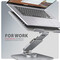 Фото - Підставка для ноутбука Axagon Rotating Aluminum Stand for Laptop & Tablet Silver (STND-LR) | click.ua