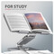 Фото - Підставка для ноутбука Axagon Rotating Aluminum Stand for Laptop & Tablet Silver (STND-LR) | click.ua
