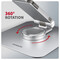 Фото - Підставка для ноутбука Axagon Rotating Aluminum Stand for Laptop & Tablet Silver (STND-LR) | click.ua