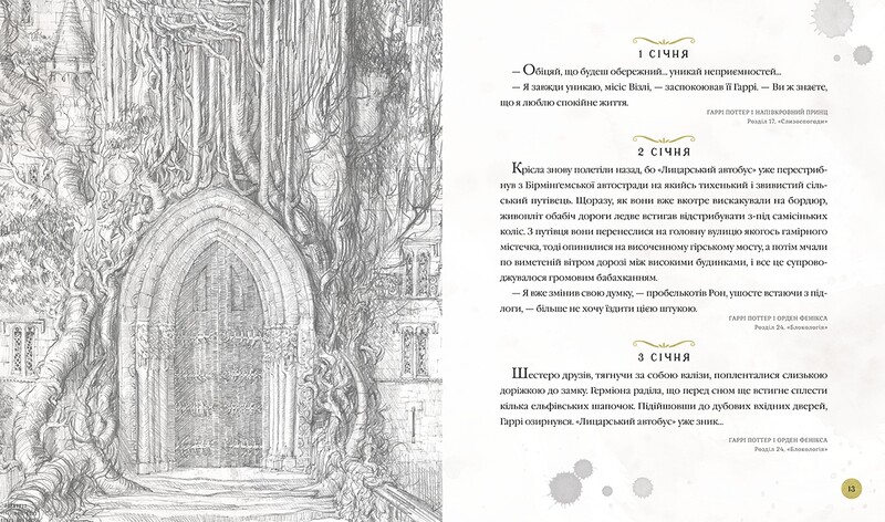 Гаррі Поттер. Магічний рік. Велике ілюстроване видання / Джоан Ролінґ