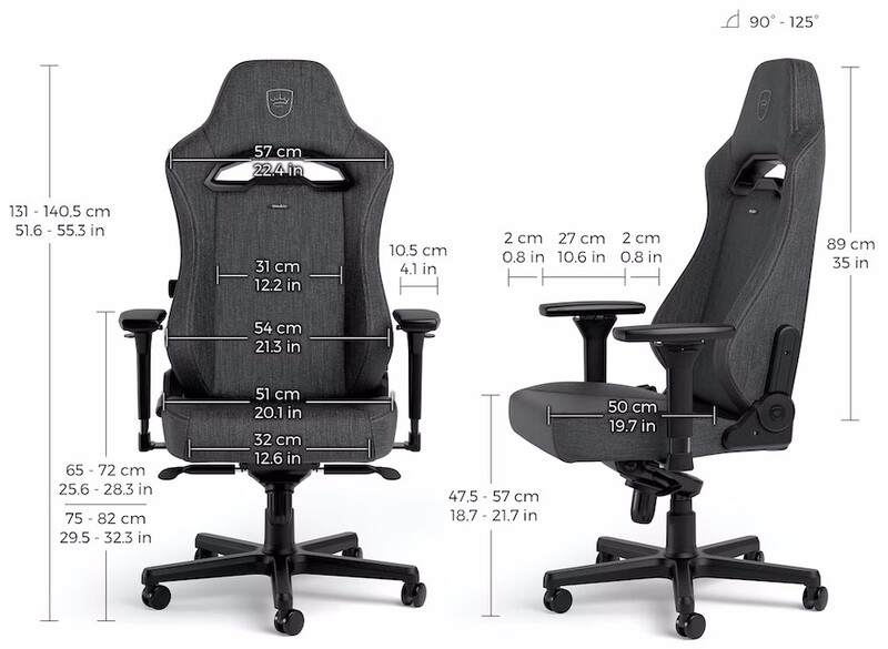 Крісло для геймерів Noblechairs Hero ST TX (NBL-HRO-ST-ATC)