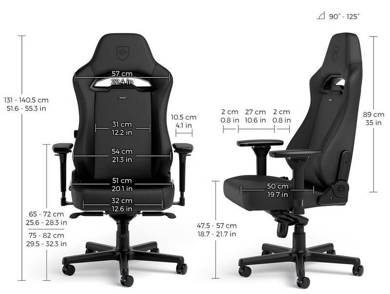 Крісло для геймерів Noblechairs Hero Series ST (NBL-HRO-ST-BED)