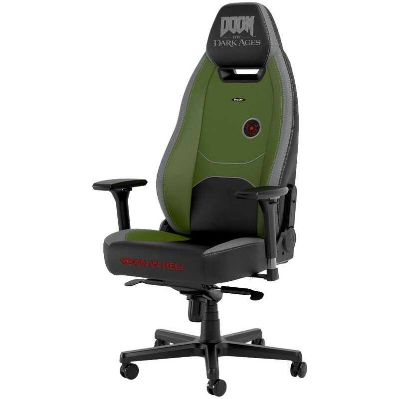 Крісло для геймерів Noblechairs Legend Doom The Dark Ages Edition (NBL-LGD-PU-DDA)