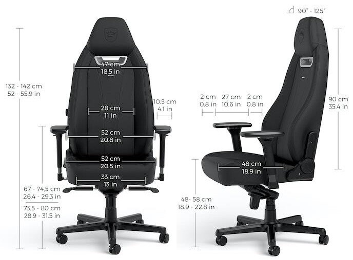 Крісло для геймерів Noblechairs Legend Black Edition (NBL-LGD-GER-BED)