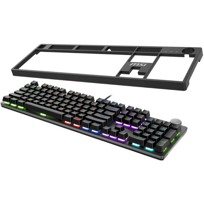 Клавіатура MSI GK320 Red UA Switches Black