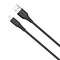 Фото - Кабель ColorWay USB - Lightning (M/M), textured PVC, 3А, 2 м, Black (CW-CBUL095-BK) | click.ua