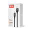 Фото - Кабель ColorWay USB - Lightning (M/M), TPE embossed, 3А, 1 м, Black (CW-CBUL101-BK) | click.ua