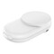 Фото - Бездротовий зарядний пристрій Belkin UltraCharge 2-in-1 Foldable Magnetic Charger with Qi2 25W White (WIZ039KQWH) | click.ua