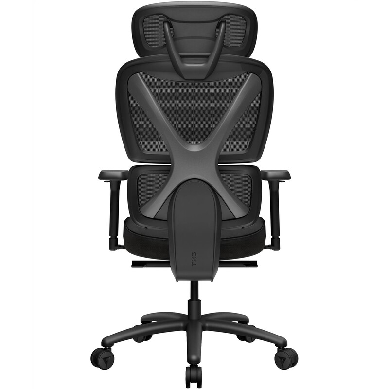 Кресло для геймеров TX3 XTC Cushion Comfy Black (TEGC-3092101.11)