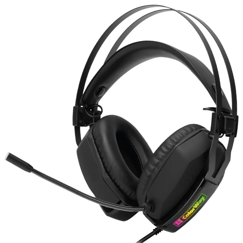 Гарнитура СolorWay Hyperblast RGB Black (CW-HPG05BK)