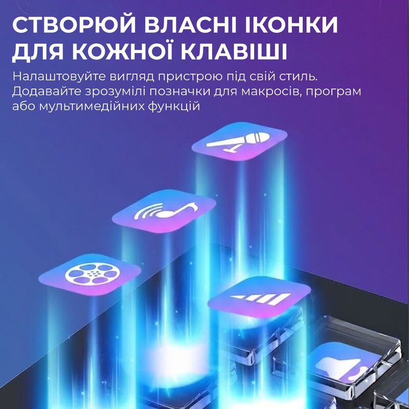 Контролер для стримінгу Ajazz AKP153E USB Black (AKP153E-B)