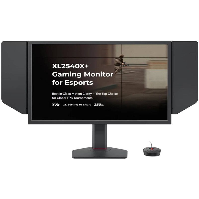 Монітор BenQ 24.1" Zowie XL2540X+ (9H.E18LB.QBE) TN Black 280Hz