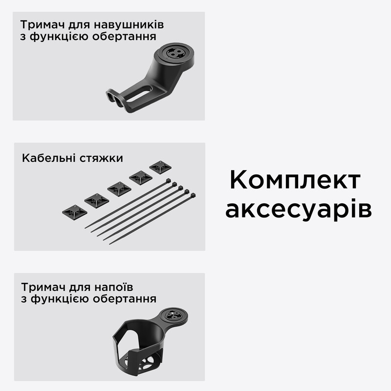Компьютерный стол Anda Seat Xtreme E 1400x750 Black (AD-D-DD1-1400-06-B)