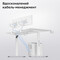 Фото - Компьютерный стол Anda Seat Xtreme E 1400x750 White (AD-D-DD1-1400-06-W) | click.ua
