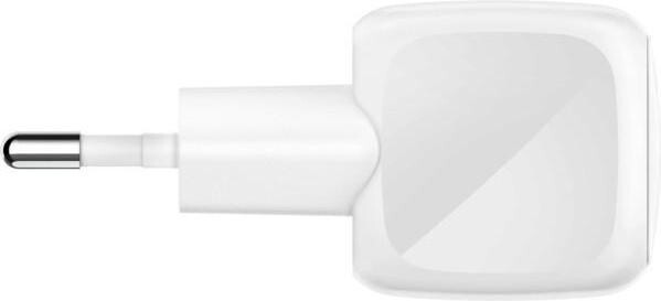 Мережевий зарядний пристрій Belkin BoostCharge Compact USB-C Wall Charger 20W White (WCA009KQWH)