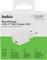 Фото - Сетевое зарядное устройство Belkin BoostCharge USB-C Wall Charger 25W White (WCA012KQWH) | click.ua