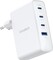 Фото - Сетевое зарядное устройство Choetech GaN PD100W 4Ports White (PD9002) | click.ua